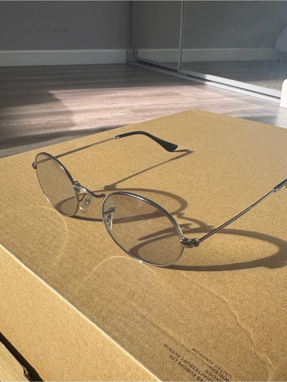 Ray-Ban Silver oval round Metal Frame Glasses - Picture 5 of 11